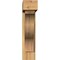 Ekena Millwork Funston Block Rough Sawn Bracket w/ Offset Brace, Western Red Cedar, 6"W x 22"D x 26"H BKT0604X22X26FST05RWR - alternate 4